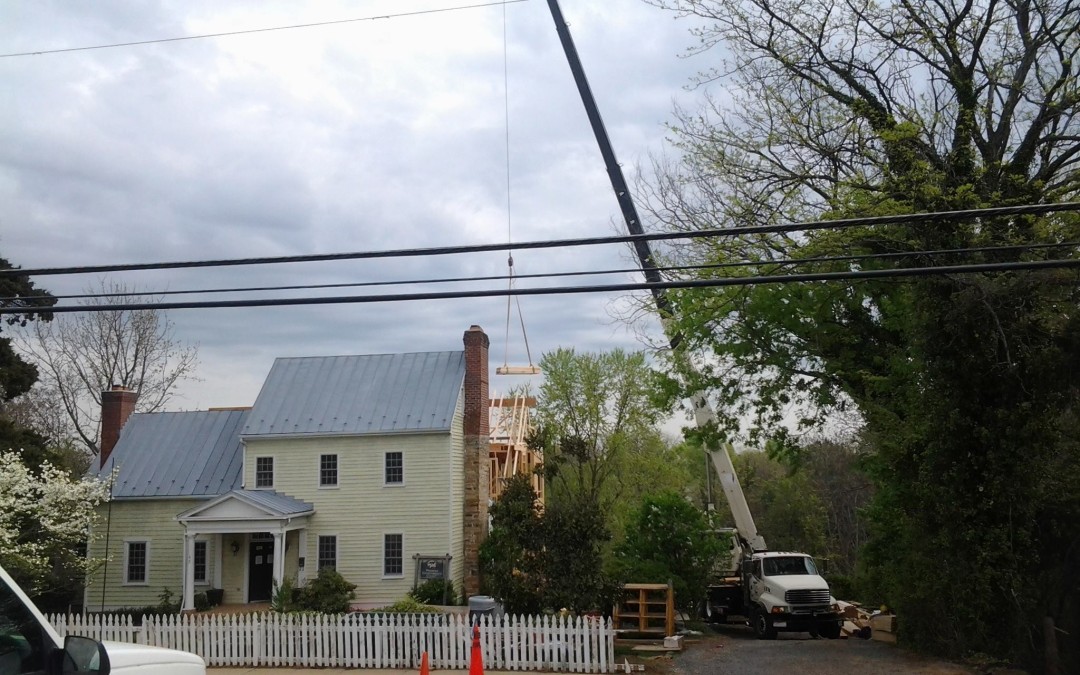 PEC Headquarters Framing Started